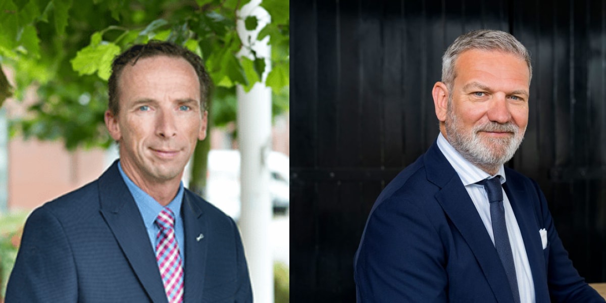 Hans van der Ploeg en Cees de Jong